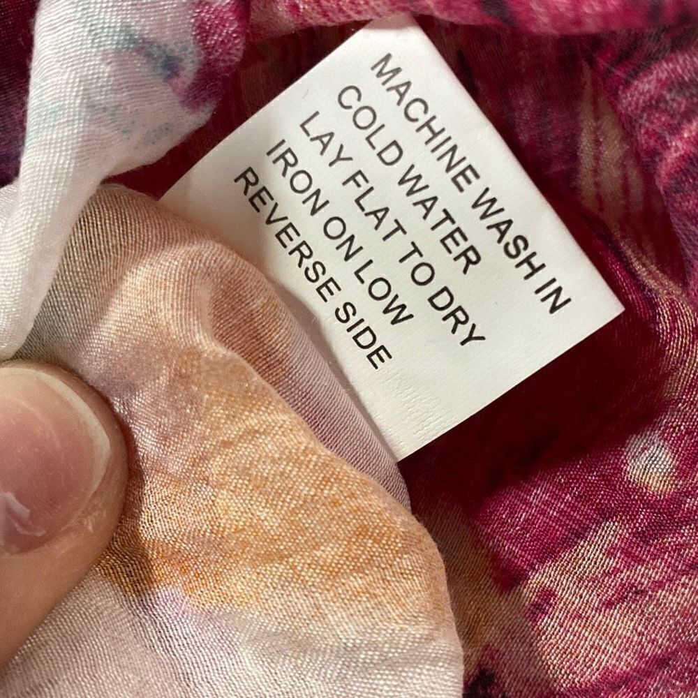 Creation Multi Color Button Down Tunic Size XL NW… - image 8